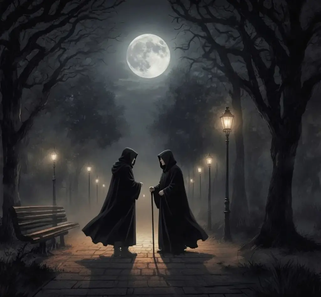 atmospheric illustration for Interview with the Devil part 3